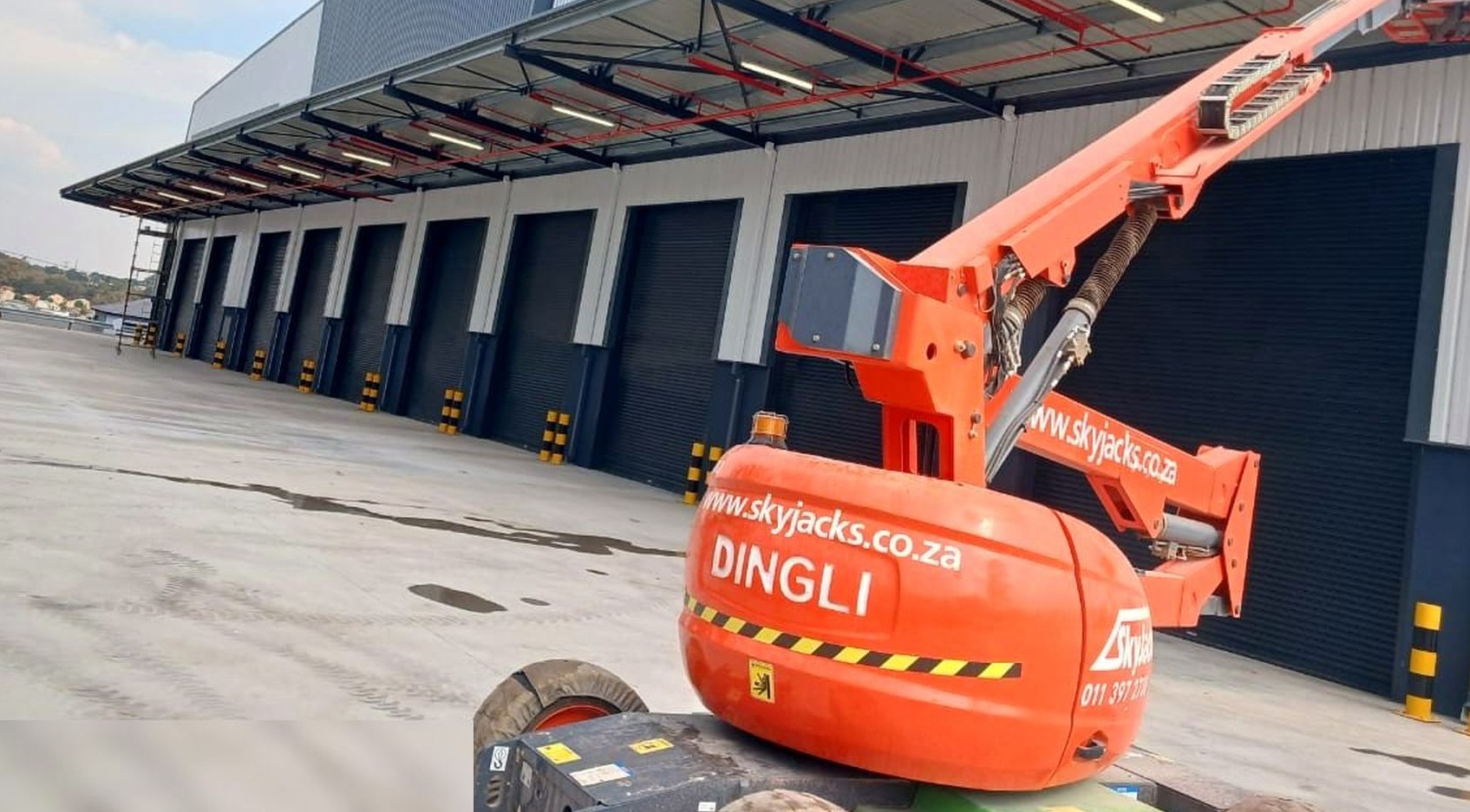 TES Group commercial warehouse project site
